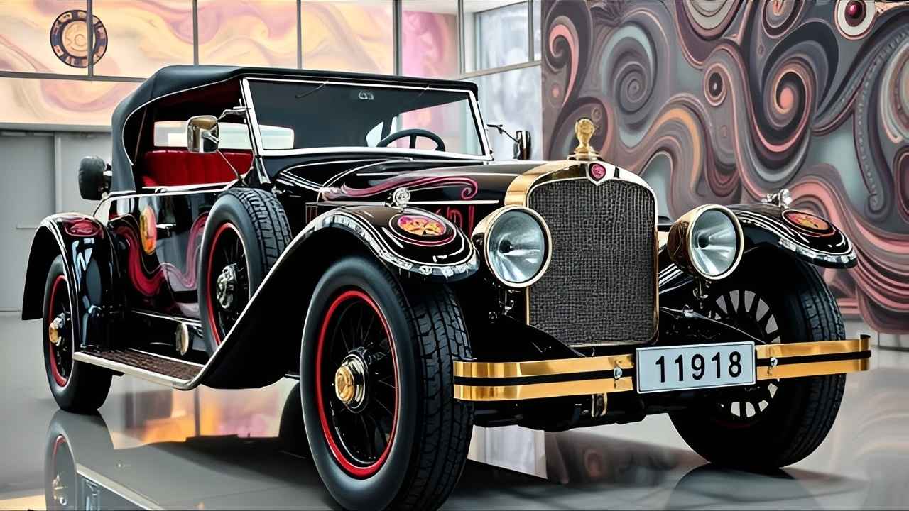 108-Year-Old Cadillac | Auto Clásico Histórico, Elegancia Americana, Lujo Exclusivo, Prestigio y Colección Premium