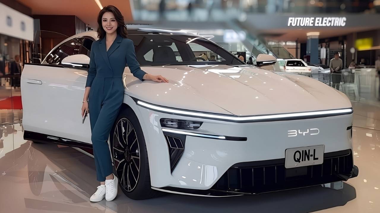 2026 BYD Qin L EV | Sedán Eléctrico Premium, Innovación China, Potencia, Elegancia, Lujo Exclusivo Moderno