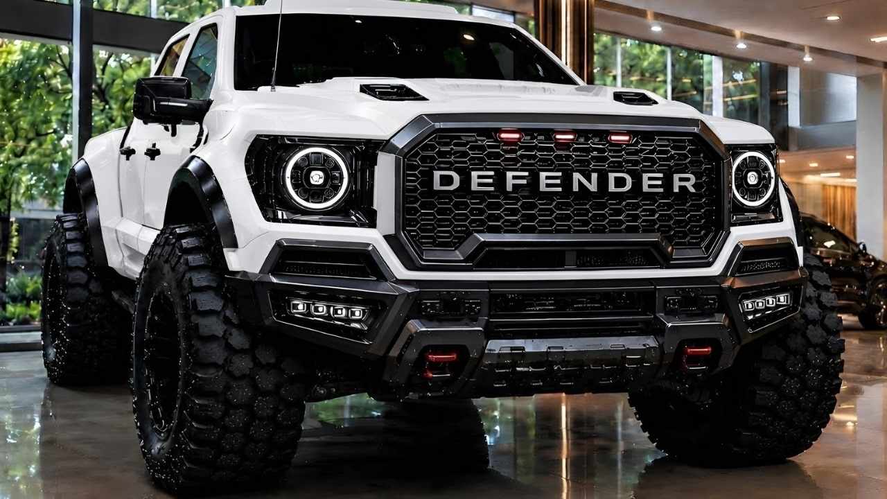 2027 Defender Pickup | Camioneta Todoterreno Premium, Innovación Británica, Potencia, Elegancia, Lujo Exclusivo Moderno
